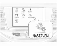 128 Přístroje a ovládací prvky V odpovídajícím podnabídce lze změnit následující nastavení: Vozidlo Klimatizace a kvalita vzduchu Automatická max.