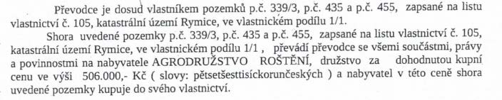 B. Posudek: 1. Ocenění dle platných předpisů cena dle vyhlášky č. 345/2015 Sb. a č. 53/2016 Sb.