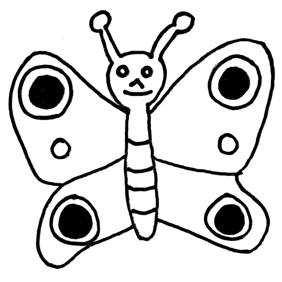 PŘÍLOHA 11 PRACOVNÍ LIST (Č1B): PŘÁNÍ MOTÝLA Pracovní list: Přání motýla Podpis: Ahoj, jsem motýl, který každým dnem vylétne do přírody. Jen se musím ještě vybarvit. Pomoz mi, prosím!