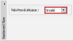 V dalším kroku definujeme přitížení terénu, které zde uvažujeme jako páové a tálé umítěním na povrchu. Dialogové okno Nová přitížení Poznámka: Přitížení e zadává na 1 bm šířky vahu.