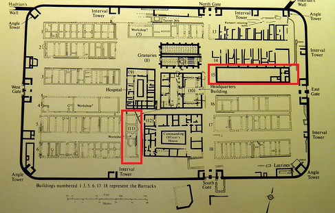 Obr. 89. Model lázní v Bothwellhaugh. Obr. 90.