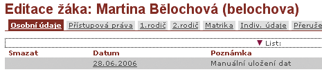 Matriční údaje v systému ISKOLA.CZ 1. Podstata vedení matričních údajů Školní matrika školy nebo školského zařízení je v novém školském zákoně (zákon č. 561/2004 Sb.