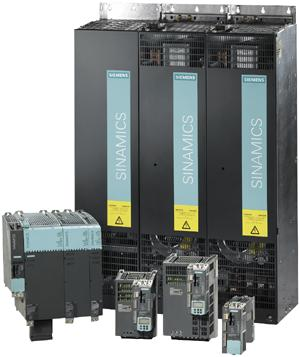 SINAMICS S120 modulární systém pro každou aplikaci paralelní řazení modulů pro výkony od 0,12 do 6000 kw Řídící jednotka CU 320-2 Panel AOP30 ve dveřích rozvaděče AC/AC jednotky s BLM nebo volba