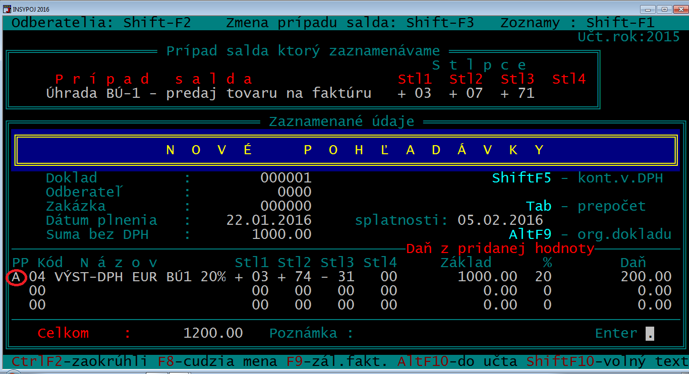 1 REZIM UPLATNOVANIA DPH NA ZAKLADE PLATIEB 68d., PRENOS DAŇOVEJ POVINNOSTI PRI DODANÍ STAVEBNÝCH PRÁC PODĽA 69 ODS. 12 PÍSM.