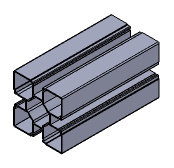 r3604 rozměry: 5,2x16,6 mm Dvoukřídlé brány a branky - použité profily r244 rozměry: 44,5x55 mm r137 rozměry: 10x29,5 mm r5011 rozměry: 50x50 mm ks05 rozměry: 102x102 mm výška: 33 mm ks01 rozměry:
