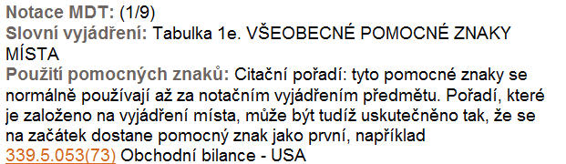 Syntax Pravidla pro užívání slovníku SJ, pravidla pro klasifikci.