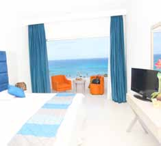 Cyprus Protaras Odessa Beach Hotel POPIS HOTELA > hlavná reštaurácia, 6 à la carte reštaurácií > lobby bar, bar pri bazéne > obchod so suvenírmi > bezplatné Wi-Fi pripojenie vo verejných priestoroch