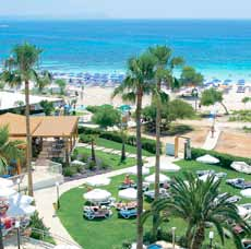 Cyprus Ayia Napa Dome Beach Hotel & Resort Dome Beach Hotel & Resort **** POPIS HOTELA > hlavná budova a priľahlé bungalovy > hlavná reštaurácie, 3 à la carte reštaurácie > lobby bar, bar na pláži,