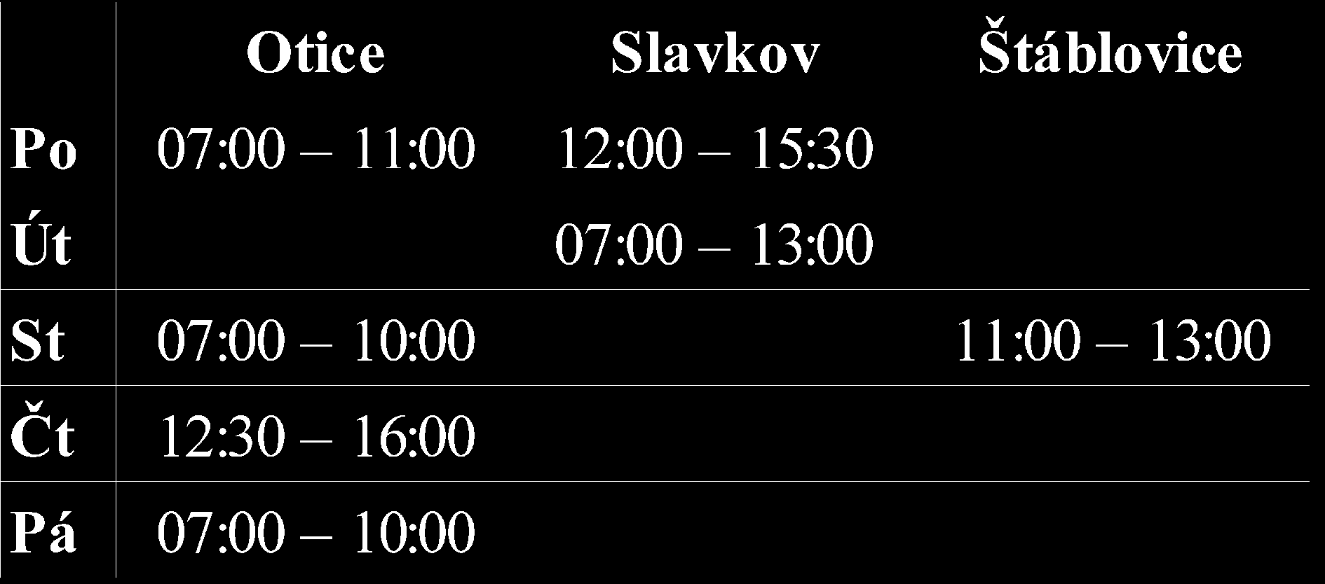 Knižní budky Od 1. července 2016 je vedle knihovny umístěna nová,,bilbiobudka. Od srpna můžete další knižní budku najít vedle obchodu a v autobusové zastávce Mladecko Točna.