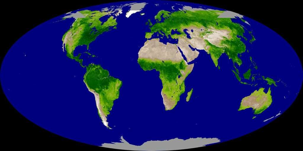 Enhanced vegetation index