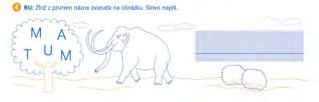 Návrh prípravy na vyučovaciu hodinu číslo 48 Riešenie úlohy môžeme rozšíriť o tvorenie ďalších slov, ktoré sa začínajú Pracovný zošit, strana 6, úloha 3 rovnakou slabikou.