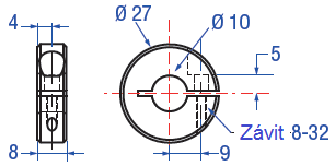 6 NEJČASTĚJI POUŽÍVANÉ PŘÍSLUŠENSTVÍ Magnety 4) Další příslušenství viz samostatný datový list Kruhový magnet OD33 Kruhový magnet OD25,4 U-magnet OD33 Objednací číslo: 201 542-2 Objednací číslo: 400