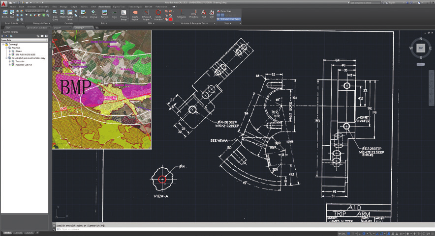 AutoCAD Design Suite AutoCAD Design Suite AutoCAD Raster Design Využijte lépe vaše rastrové obrázky (například skenované výkresy, mapy a letecké fotky).