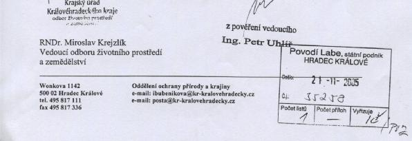 5. Posuzovaný záměr v žádné z variant s ohledem na polohu a dostatečnou vzdálenost od evropsky významných lokalit, uvedených v národním seznamu evropsky