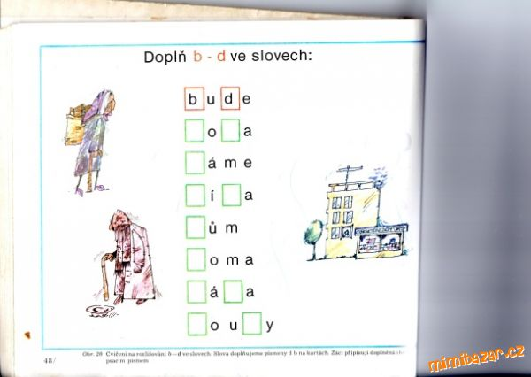 1.4 Doplňování písmen a slov 1.4.1 Možnosti V předchozí kapitole bylo zmíněno několik možností, jak se dá postupovat při léčbě dyslexie.