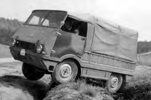3 Říkali mu Agromobil Počátkem šedesátých let se zrodil projekt zemědělského automobilu Škoda 998, rustikálně řešeného vozu s motorem vpředu a alternativním pohonem čtyř kol.