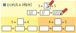 Tři druhy číslice I k zápisu matematické operace se dostáváme postupně.