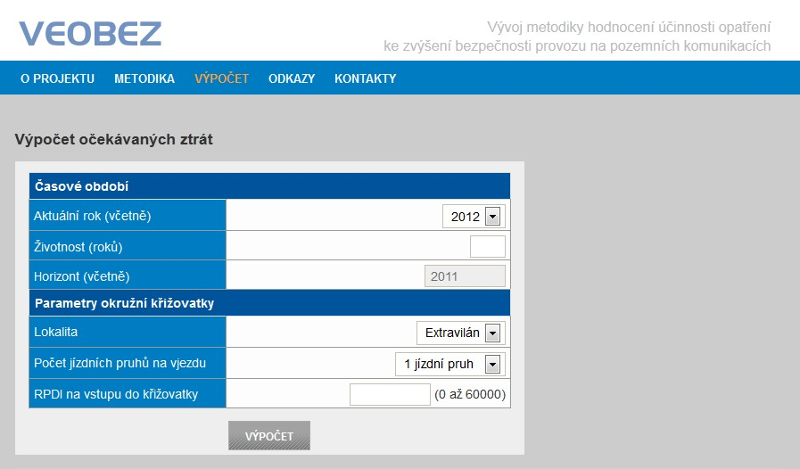 REFERENCE Projekt VEOBEZ: