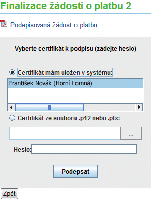 Po vyplnění údajů (i v jeho průběhu) máte pod formulářem k dispozici následující akce v podobě tlačítek: a) Jen přepočítat data nejsou uložena.