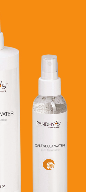 ČIŠTĚNÍ, TONIZACE, PÉČE O TĚLO PANDHY S VODA Z MĚSÍČKU LÉKAŘSKÉHO PANDHY S CALENDULA WATER Balení: profesionální: 500 ml (980880), klientské: 150 ml (980880R) Voda z měsíčku lékařského má účinek