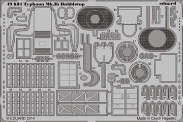 32823 F-104A interior S.A. 1/32 Italeri 32820 F-104C electronic equipment 1/32 Italeri 32822 F-104C gun bay 1/32 Italeri 49684 Typhoon Mk.