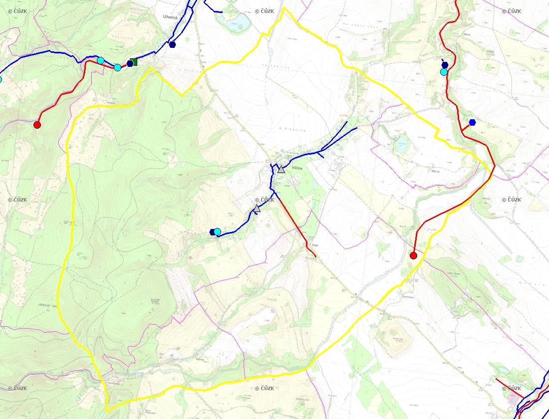 B.2 ZÁKLADNÍ INFORMACE O OBCI (části obce - ZSJ) Obec Vlčice leží ve střední části východního javornicka cca 7 km severovýchodním směrem od města Javorník.