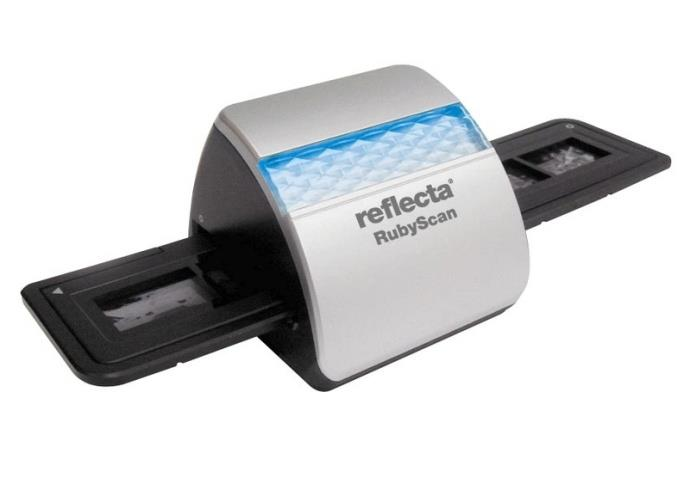 Filmový skener Je to skener na snímanie diapozitívov.
