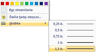 Ukazovateľom myši, keď nim prejdeme na pracovnú plochu - papier kde píšeme, sa zmení na plus Týmto ukazovateľom prejdeme na miesto, kde chceme mať začiatočný bod čiary - priamky.