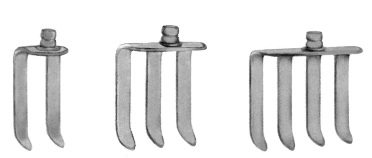 119 Rozvěrače Retractors rozvěrače KRČNÍ CERVICAL RETRACTORS 145 mm 125 mm 119 91 0355 165 mm CASPAR 119 91 0354 119 91 0354 = 1 119 91 0355 1 119 91 0356 1 119 91 0360 1 119 91 0361 1 119 91 0362 1