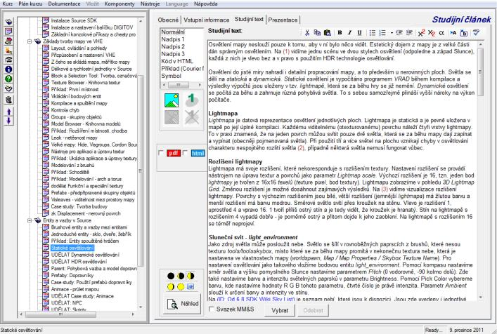 4.7 ProAuthor 6 K tvorbě e-booku je používán autorský systém ProAuthor verze 6 (Obr. 4.8). Tento program byl vyvinut přímo na KPV, kde je hojně používán ke tvorbě výukových podkladů.