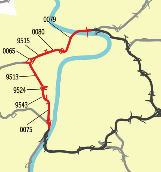 4 13. ROČNÍK, č. 1/2004 Jsou navrženy konstrukční monolitické stěny, které plní jak dočasnou funkci pažení, tak i funkci definitivních nosných stěn tunelů.