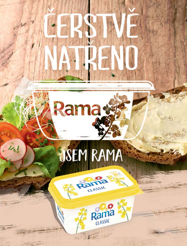 Kravík 250 ml (100 ml = 4,36 Kč) Smetanový jogurt 150 g ( = 5,27 Kč) Kostíci 107-109 g ( = od 10,92 Kč) 7 90 Pacholík hustý pudink se šlehačkou vanilkový, kakaový 110 g ( = 10,82 Kč) Rama Classic 500