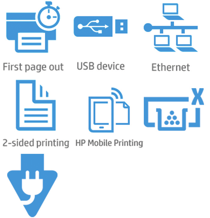 Datový list Řada tiskáren HP LaserJet Pro M402 Ohromující rychlost. Pevné zabezpečení. Tiskový výkon a silné zabezpečení odpovídající způsobu vaší práce.