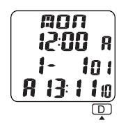 Technické informace: Napájení: 1 ks baterie CR2032 Zobrazení času: 12/24 h, hodiny, minuty, sekundy, datum, den, rok, alarm Stopky: 500 kol, 9:59:59.