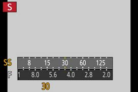 Základní funkce Fotografování s nastavením rychlosti závěrky (režim [Priorita času]) Pokud zvýšíte rychlost závěrky, lze během záznamu objektu snížit chvění.