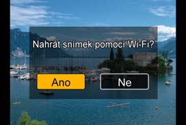 Wi-Fi Při odesílání snímků na webové služby Prostřednictvím serveru LUMIX CLUB můžete zasílat statické snímky a videosekvence na servery společenských/sociálních sítí apod.