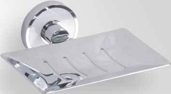 Věšáček dvojitý Double robe hook Doppelkleiderhaken äapple ÓÍ ÓÈÌÓÈ 55 x 70 mm 104106038 Mýdlenka obdélníková Soap dish, rectangular Seifenablage, rechteckig å Î ÌËˆ ÔappleflÏÓÛ ÓÎ Ì fl 120 x 110 mm