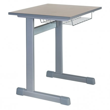 Označení č. 2: Žákovská lavice se sklopnou deskou - jednomístná Počet kusů: 18 Rozměr: 800 x 600 mm Materiál a konstrukce: naklápěcí dělená pracovní plocha.