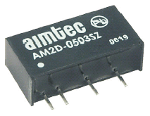 AM2S-Z DC/DC mìnièe 2W AM2S-Z Vstupní napìtí Uin (V) 5, 15, 24 Úèinnost (%) 84 Pracovní kmitoèet (khz) 50 Pracovní teplota ( C) -40 ~ +70 DC-DC MÌNIÈ 2W 2 +Uin 3 -Uout 4 +Uout 3.