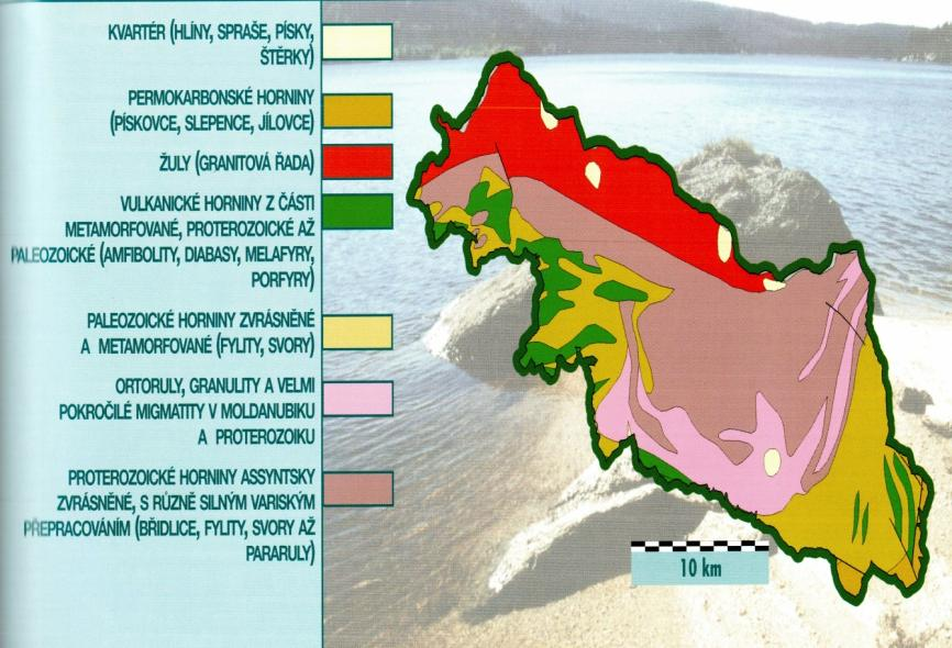 2.2 Geologie a geografie Krkonoše spolu s Jizerskými horami a blízkým okolím tvoří z geologického hlediska jediný celek, nazývaný krkonošsko-jizerské krystalinikum.