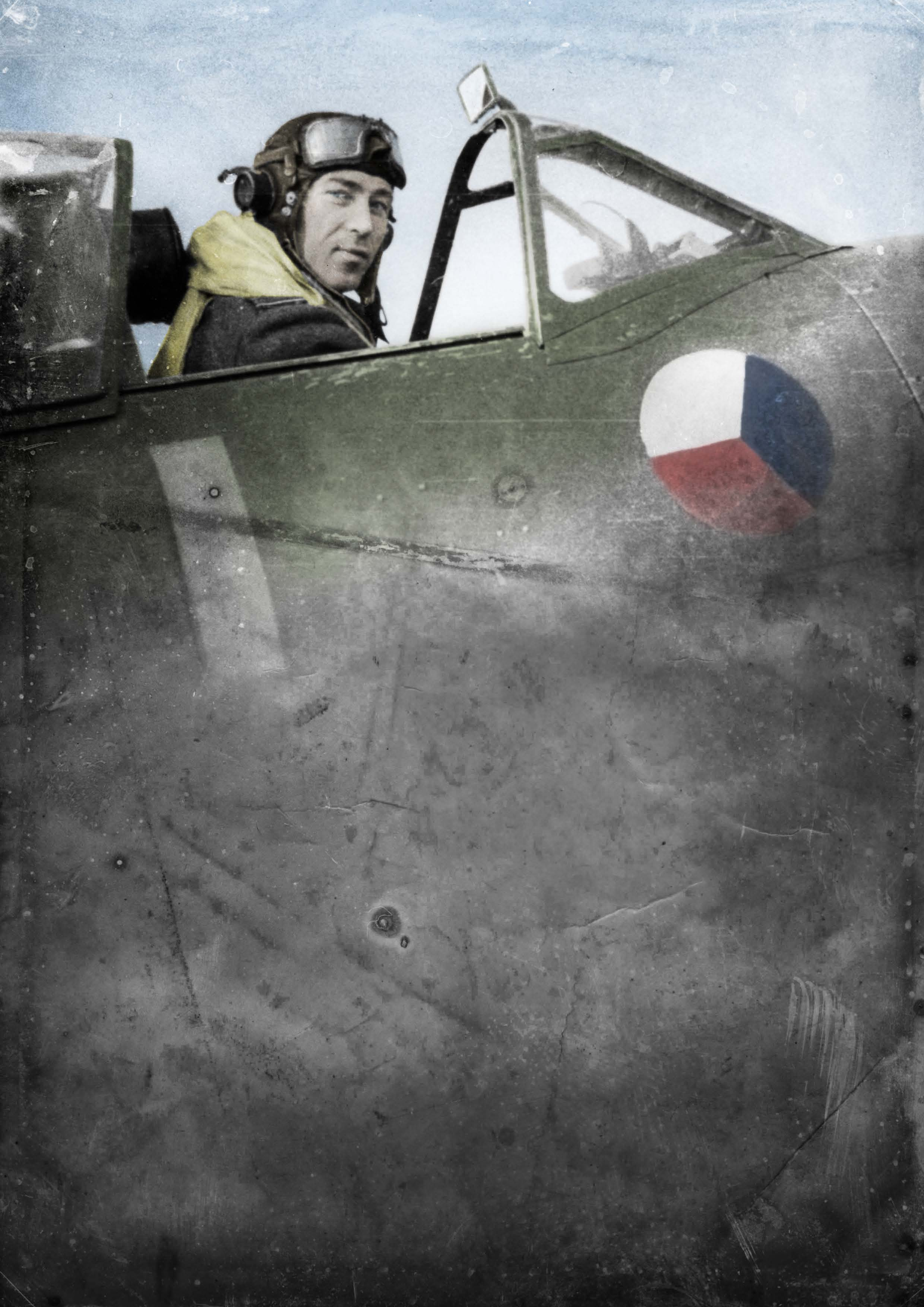 HISTORIE Tomáš Vybíral z roce 1943, jako velitel No. 312 Squadrony, v kabině Spitfiru Mk.Vc Zdeněk Hurt Aktuální článek rubriky Historie je ukázkou z publikace Naši se vracejí, Spitfiry Mk.