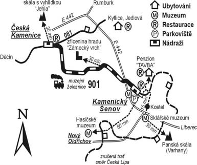 Nostalgické a výletní vlaky Praha - Doksy - Česká Kamenice - Kamenický Šenov, Liberec - Kamenický Šenov a zpět 2402 2404 Sp 1656 2406 Sp 1600 Sp 1602/3 km km Vlak SŽDC, státní organizace Vlak km km