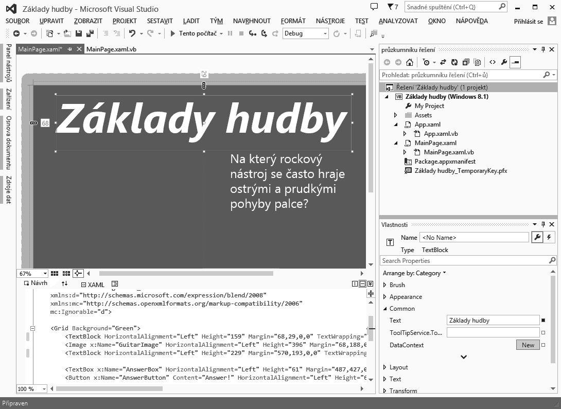 Kapitola 2 Integrované vývojové prostředí Visual Studio 47 dříve.