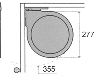 mm, Výška 339 mm Kôš na odpadky, typ