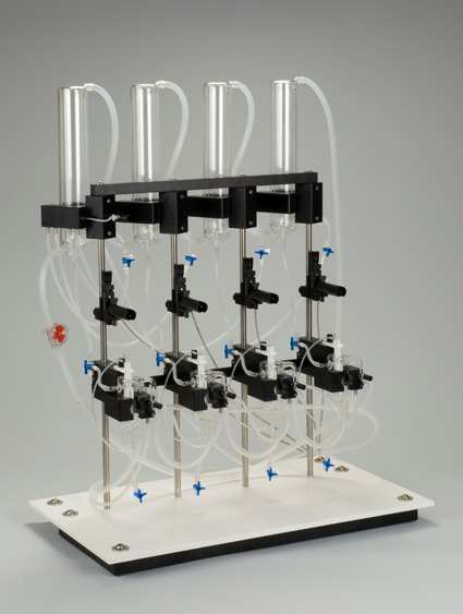 Obr. 5 Aparatura na