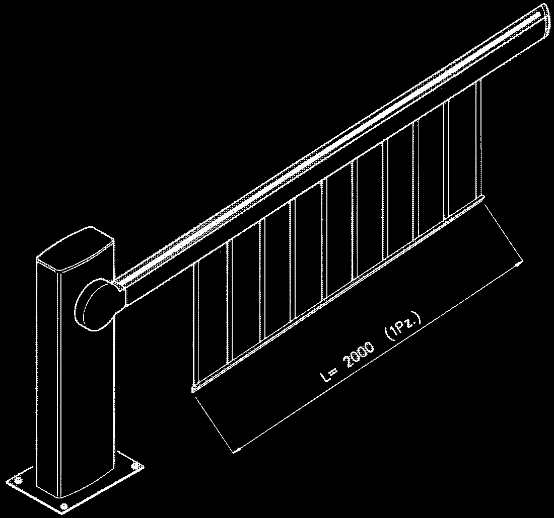 Tabulka 9: Příslušenství Artikl Popis WIL4 WIL4I WIL6 WIL6I WA1 Hliníkové rameno profil 36x73x4250 mm vč. 10 reflexních nálepek, pro kratší délku zkraťte.