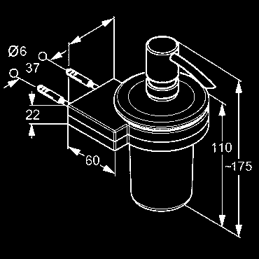 4897605 82,61 KLUDI A-XES mydelnička