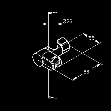 Špeciálne sprchy NÁHRADNÉ DIELY KLUDI LOGO miska na mydlo pre nástennú tyč s priemerom 18 mm priehľadný 6110121-00 11,10