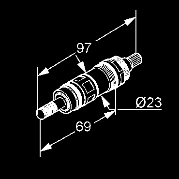 35101 podľa DIN EN 1111 7447000-00 48,54 kuchynská sprcha automatický prepínač: sprcha/prúd s Cascade-perlátorom M 24 x 1 trieda prietokového množstva A pre 33941, 33945 chróm 7403005-00 41,00