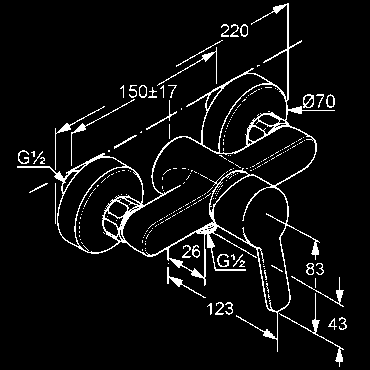 chróm 377190575 38,31 SPRCHA KLUDI LOGO NEO sprchová jednopáková batéria DN 15 trieda prietokového množstva B sprchový